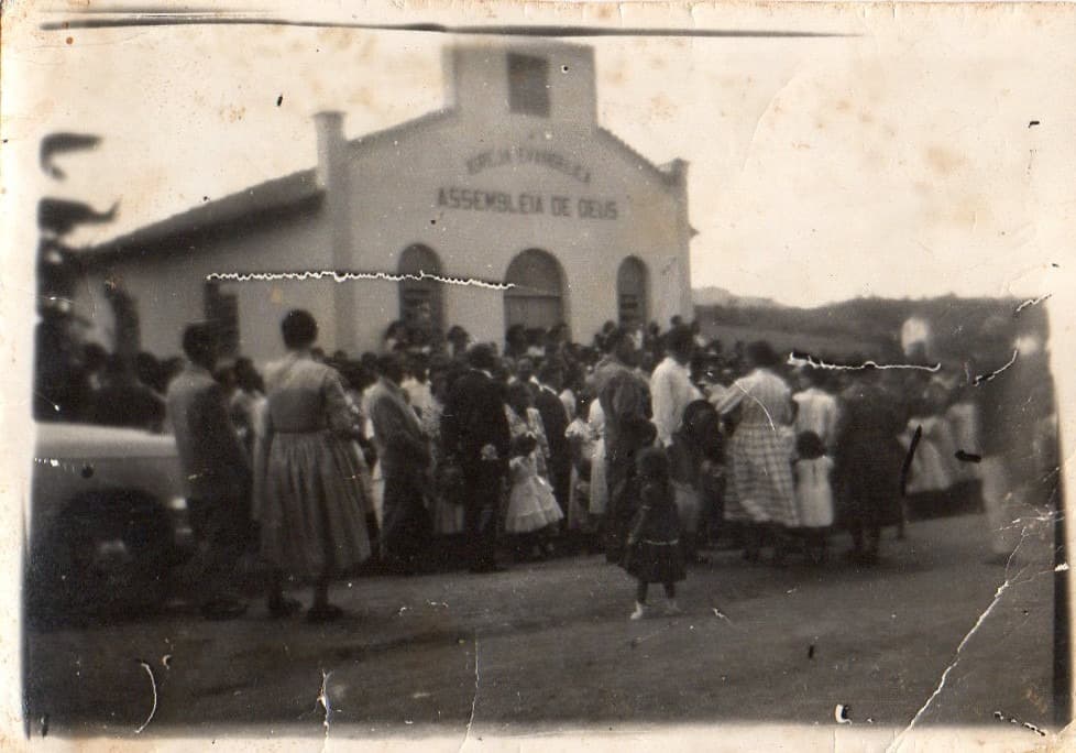 Inauguração do Primeiro Templo em Novembro de 1958